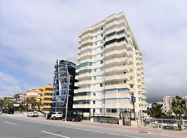 اطلالة بحر ساحرة - شقة غرفتين وصالة مفروشة - مجمع اول صف على البحر - مهموتلار / الانيا 