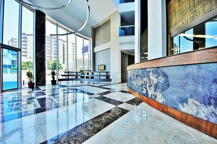 للمهتمين بالاستثمار - ضمن مجمع 5 نجوم - استديو  مفروش - مهموتلار / الانيا