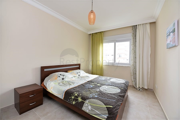 بسعر منافس جدا ! شقة غرفة وصالة مفروشة قريبة من البحر - مهموتلار / الانيا 