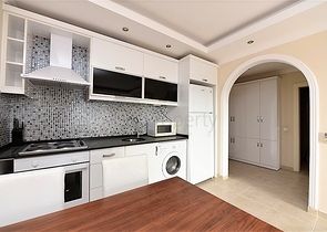 بسعر منافس جدا ! شقة غرفة وصالة مفروشة قريبة من البحر - مهموتلار / الانيا 