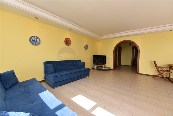 اطلالة بحر - شقة مفروشة من تصميم غرفتين وصالة - ضمن مجمع سكني - مهموتلار / الانيا 