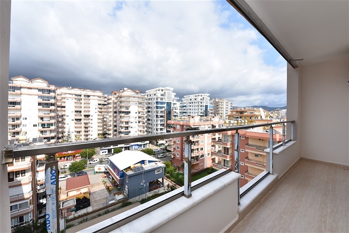 اطلالة بحر - شقة مفروشة من تصميم غرفتين وصالة - ضمن مجمع سكني - مهموتلار / الانيا 