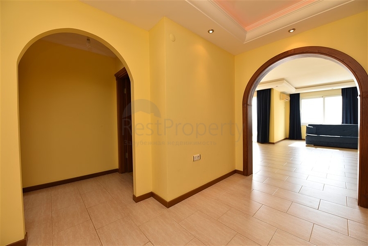 اطلالة بحر - شقة مفروشة من تصميم غرفتين وصالة - ضمن مجمع سكني - مهموتلار / الانيا 