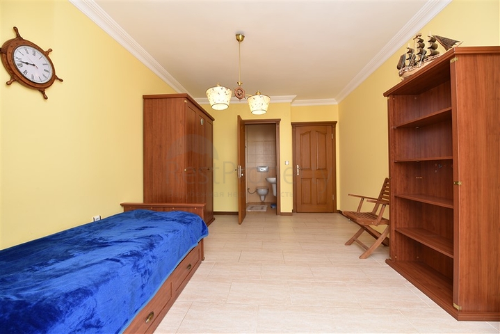 اطلالة بحر - شقة مفروشة من تصميم غرفتين وصالة - ضمن مجمع سكني - مهموتلار / الانيا 