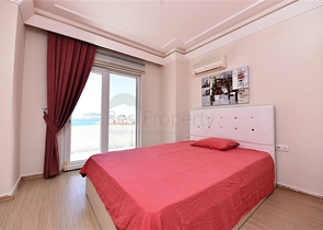 اطلالة بحر - مجمع فاخر اول صف على البحر - شقة مفروشة 2 غرفة وصالة - توسمور / الانيا 