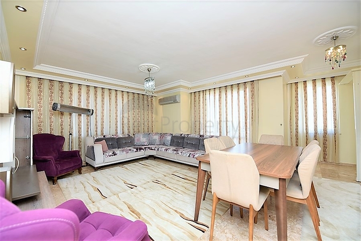 شقة عائلية - تصميم 3 غرف وصالة - مفروشة - ضمن مجمع - مهموتلا / الانيا