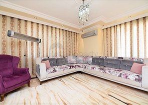 شقة عائلية - تصميم 3 غرف وصالة - مفروشة - ضمن مجمع - مهموتلا / الانيا