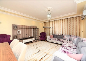 شقة عائلية - تصميم 3 غرف وصالة - مفروشة - ضمن مجمع - مهموتلا / الانيا