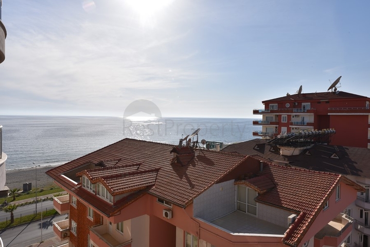 اطلالة بحر مباشرة - سعر مميز - شقة غرفتين وصالة - مهموتلار / الانيا 