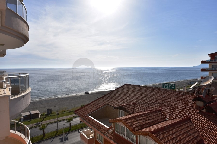 اطلالة بحر مباشرة - سعر مميز - شقة غرفتين وصالة - مهموتلار / الانيا 