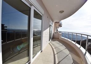 اطلالة بحر مباشرة - سعر مميز - شقة غرفتين وصالة - مهموتلار / الانيا 