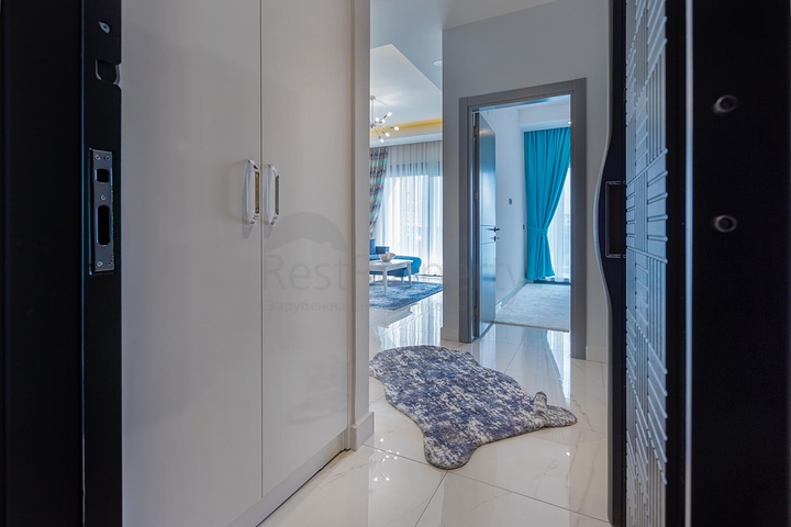 مجمع سكني فاخر - منطقة مركزية - شقة غرفة وصالة مفروشة -اوبا / الانيا