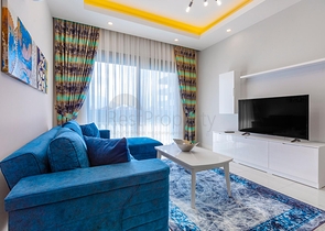 مجمع سكني فاخر - منطقة مركزية - شقة غرفة وصالة مفروشة -اوبا / الانيا