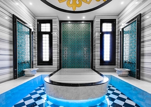 مجمع سكني فاخر - منطقة مركزية - شقة غرفة وصالة مفروشة -اوبا / الانيا