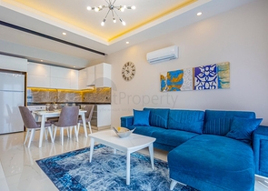 مجمع سكني فاخر - منطقة مركزية - شقة غرفة وصالة مفروشة -اوبا / الانيا