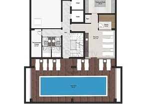 مركز الانيا - شقق ودوبلكس ضمن مجمع سكني حديث 