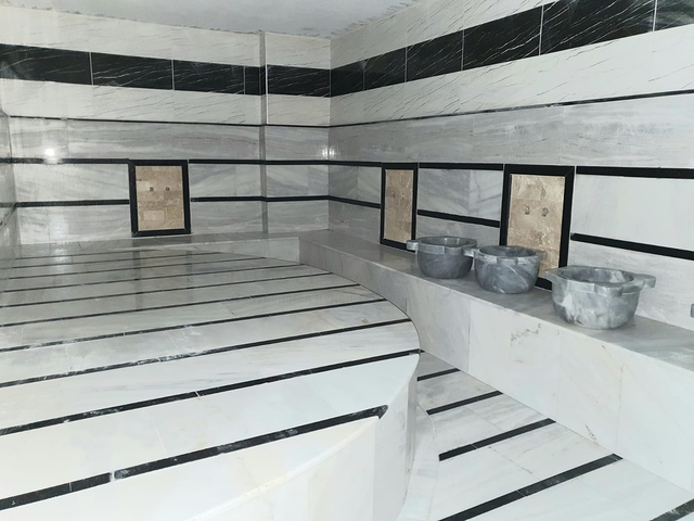 شقة غرفة وصالة - مجمع سكني حديث يضم كافة الخدمات - مهموتلار / الانيا 