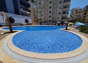 شقة غرفة وصالة - مجمع سكني حديث يضم كافة الخدمات - مهموتلار / الانيا 