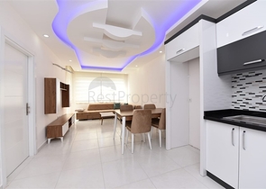 شقة غرفة وصالة - مجمع سكني حديث يضم كافة الخدمات - مهموتلار / الانيا 