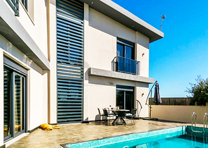 فيلا منفصلة 4 + 1 في منطقة ديشمالتي أنطاليا