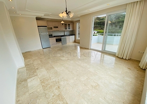 شقة مساحة 120 متر- غرفتين وصالة - بسعر مناسب - مهموتلار / الانيا