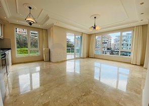 شقة مساحة 120 متر- غرفتين وصالة - بسعر مناسب - مهموتلار / الانيا