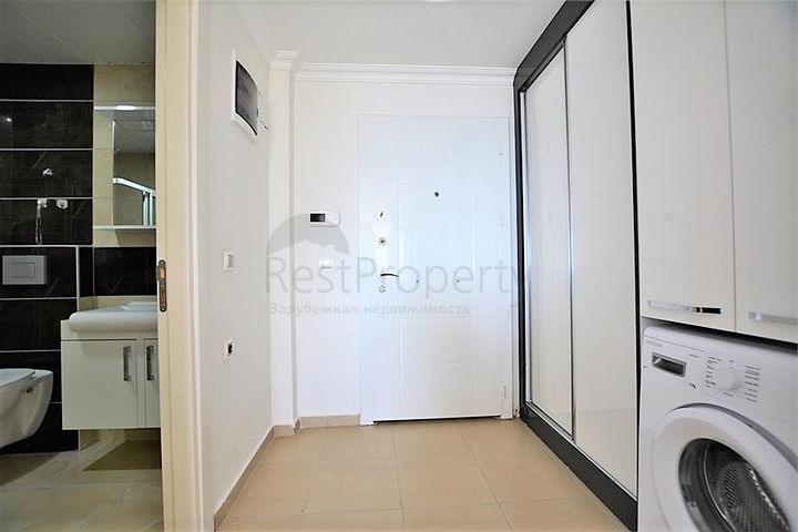 اطلالة بحر رائعة - طابق مرتفع - شقة مفروشة غرفة وصالة في مهموتلار / الانيا 