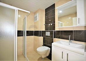 اطلالة بحر رائعة - طابق مرتفع - شقة مفروشة غرفة وصالة في مهموتلار / الانيا 