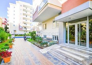 اطلالة بحر رائعة - طابق مرتفع - شقة مفروشة غرفة وصالة في مهموتلار / الانيا 