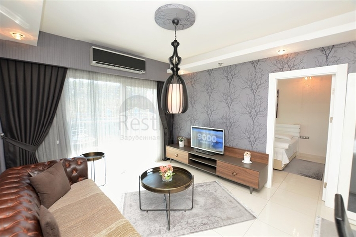 مجمع للعطلات - خدمات 5 نجوم - شقة غرفة وصالة مفروشة - مهموتلار / الانيا