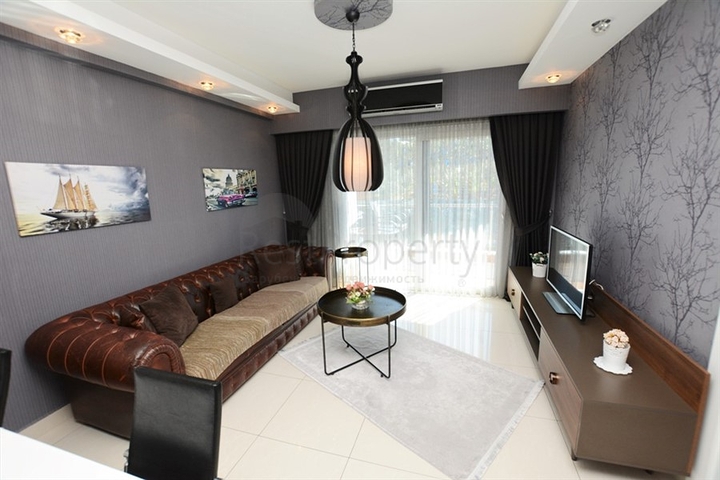 مجمع للعطلات - خدمات 5 نجوم - شقة غرفة وصالة مفروشة - مهموتلار / الانيا