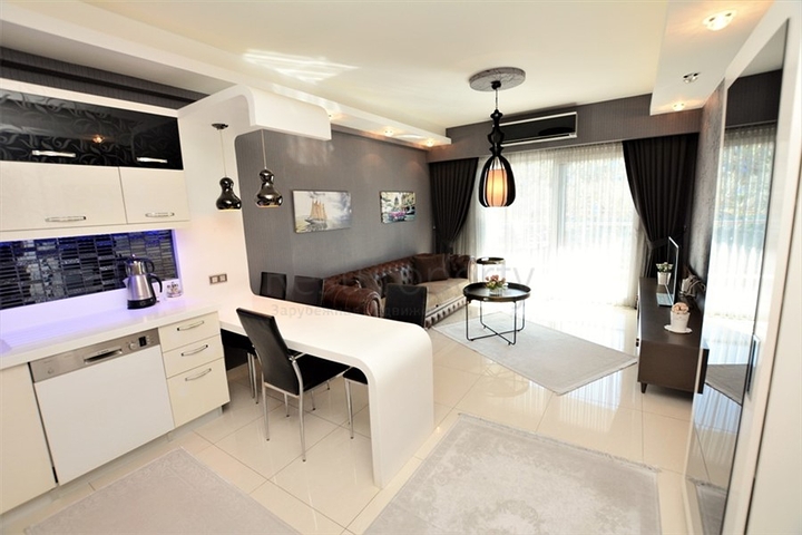 مجمع للعطلات - خدمات 5 نجوم - شقة غرفة وصالة مفروشة - مهموتلار / الانيا