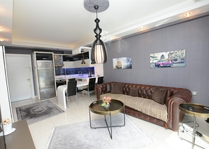 مجمع للعطلات - خدمات 5 نجوم - شقة غرفة وصالة مفروشة - مهموتلار / الانيا