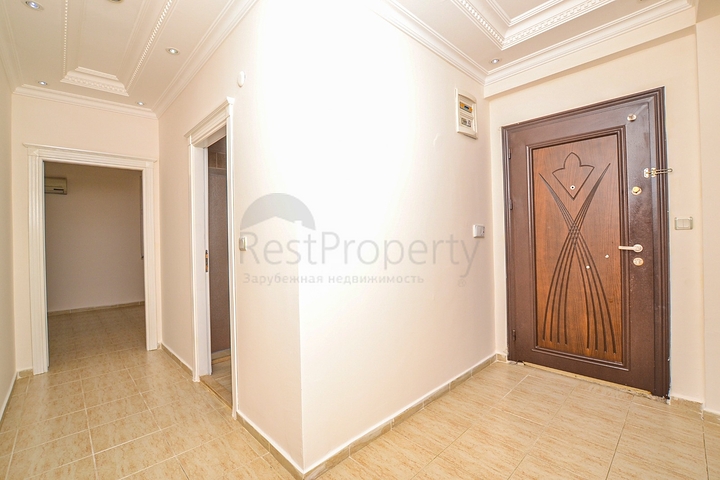 سعر مميز - قريبة من البحر - شقة مساحة 120 متر / غرفتين وصالة - مهموتلار / الانيا