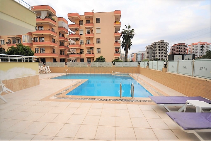 سعر مميز - قريبة من البحر - شقة مساحة 120 متر / غرفتين وصالة - مهموتلار / الانيا