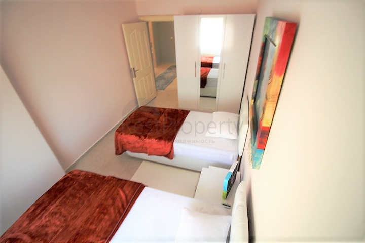 قريبة من البحر- وبسعر مناسب - شقة مفروشة 2 غرفة وصالة - مهوتلار / الانيا 