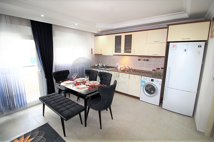 قريبة من البحر- وبسعر مناسب - شقة مفروشة 2 غرفة وصالة - مهوتلار / الانيا 