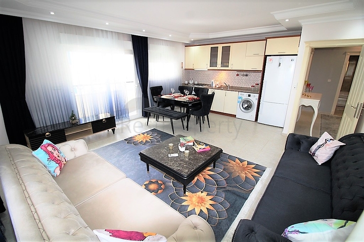 قريبة من البحر- وبسعر مناسب - شقة مفروشة 2 غرفة وصالة - مهوتلار / الانيا 