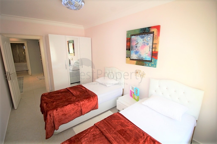 قريبة من البحر- وبسعر مناسب - شقة مفروشة 2 غرفة وصالة - مهوتلار / الانيا 