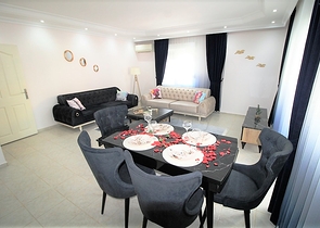 قريبة من البحر- وبسعر مناسب - شقة مفروشة 2 غرفة وصالة - مهوتلار / الانيا 