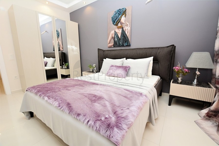 مجمع سكني حديث فاخر - قريب من البحر - شقة 1+1 مفروشة - في كارجي جاك / الانيا 