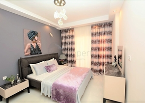 مجمع سكني حديث فاخر - قريب من البحر - شقة 1+1 مفروشة - في كارجي جاك / الانيا 