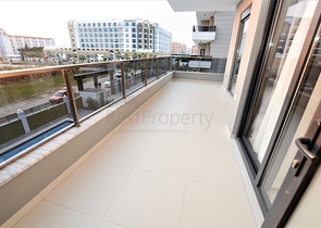 مجمع سكني حديث فاخر - قريب من البحر - شقة 1+1 مفروشة - في كارجي جاك / الانيا 