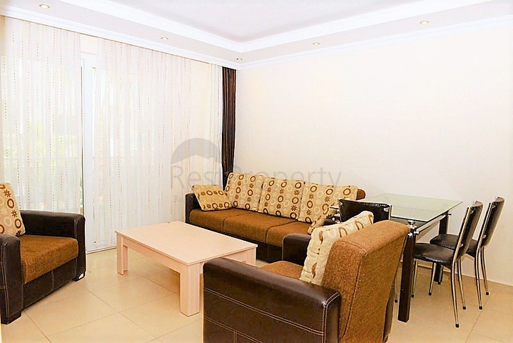 بسعر مميز - شقة غرفة وصالة مفروشة - قريبة من البحر والخدمات - مهموتلار / الانيا 