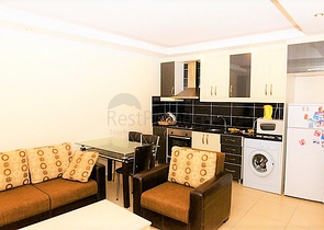 بسعر مميز - شقة غرفة وصالة مفروشة - قريبة من البحر والخدمات - مهموتلار / الانيا 