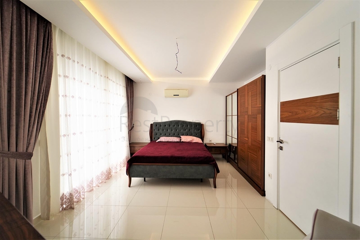 ضمن مجمع فاخر وانيق - دوبلكس مفروشة - تصميم 3 غرف وصالة - في مركز الانيا 