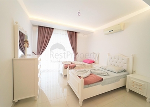 ضمن مجمع فاخر وانيق - دوبلكس مفروشة - تصميم 3 غرف وصالة - في مركز الانيا 