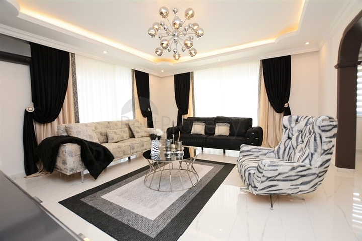 اطلالة بحر مباشرة - شقة واسعة 140 متر - تصميم 2+1 - مهموتلار / الانيا