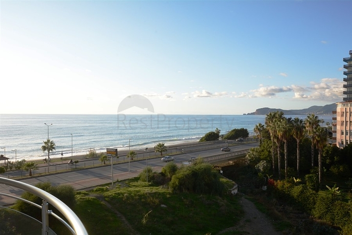 اطلالة بحر مباشرة - شقة واسعة 140 متر - تصميم 2+1 - مهموتلار / الانيا