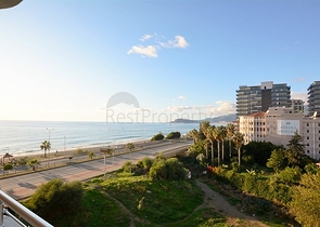 اطلالة بحر مباشرة - شقة واسعة 140 متر - تصميم 2+1 - مهموتلار / الانيا